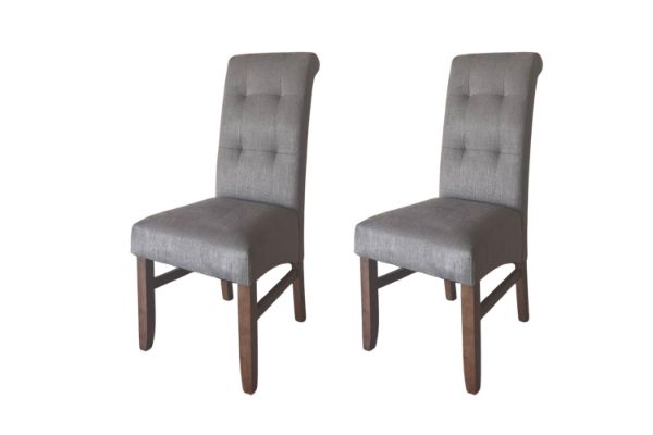 Picture of ROLFIN Dining Chair (Grey) - 2 Chairs in 1 Carton