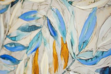 Picture of 389-003 Semi Hand Oil Painting Canvas Wall Art with Black Frame (80x120CM)