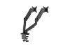 Picture of Moss  Gas Spring Dual Monitors Arm (Black)