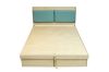 Picture of YORU Queen Size Bed Frame with Gas Lift Storage and Drawers