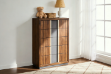 Picture of SANDRA 5-Drawer Tallboy (Walnut Colour)