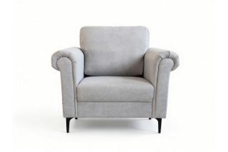 Picture of LUMA Fabric Sofa Range (Grey) - 1 Seater