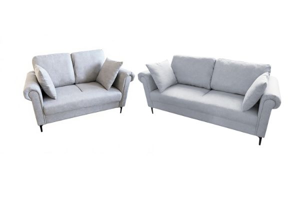 Picture of LUMA Fabric Sofa Range (Grey) - 3+2 Seater