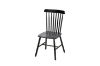 Picture of WINDSOR Rubber Wood Dining Chair (Black) - 2 Chairs in 1 Carton