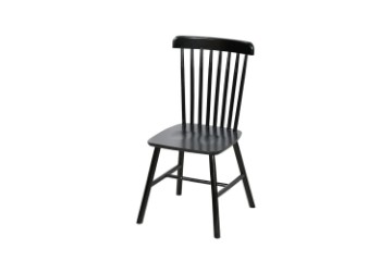 Picture of WINDSOR Solid Wood Dining Chair (Black) - 2 Chairs in 1 Carton