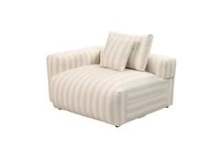 Picture of ROMINA Feather-Filled Modular Sectional Sofa Range - Single RAF Armchair