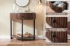 Picture of HOMY Console Table with Drawer & Shelf (Brown)