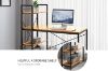 Picture of SHELTON 120 Office Desk with Shelves