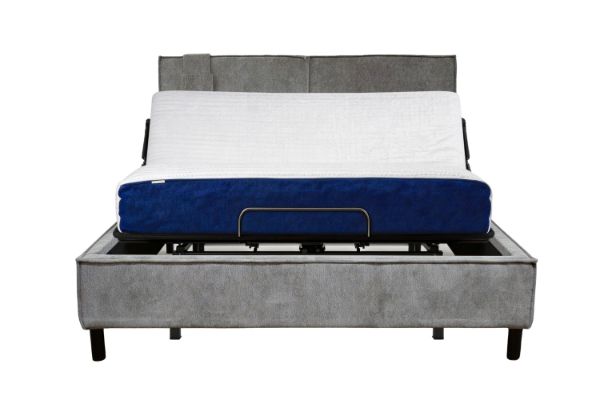 Picture of MOTIONFLEXI Electric Adjustable Bed Frame & Base with Memory Foam Mattress Set in Queen Size