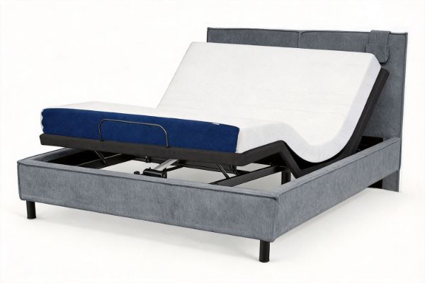Picture of MOTIONFLEXI PRO Electric Adjustable Bed Frame & Base with Memory Foam Mattress Set in Long Single/Queen/Split Super King Size 