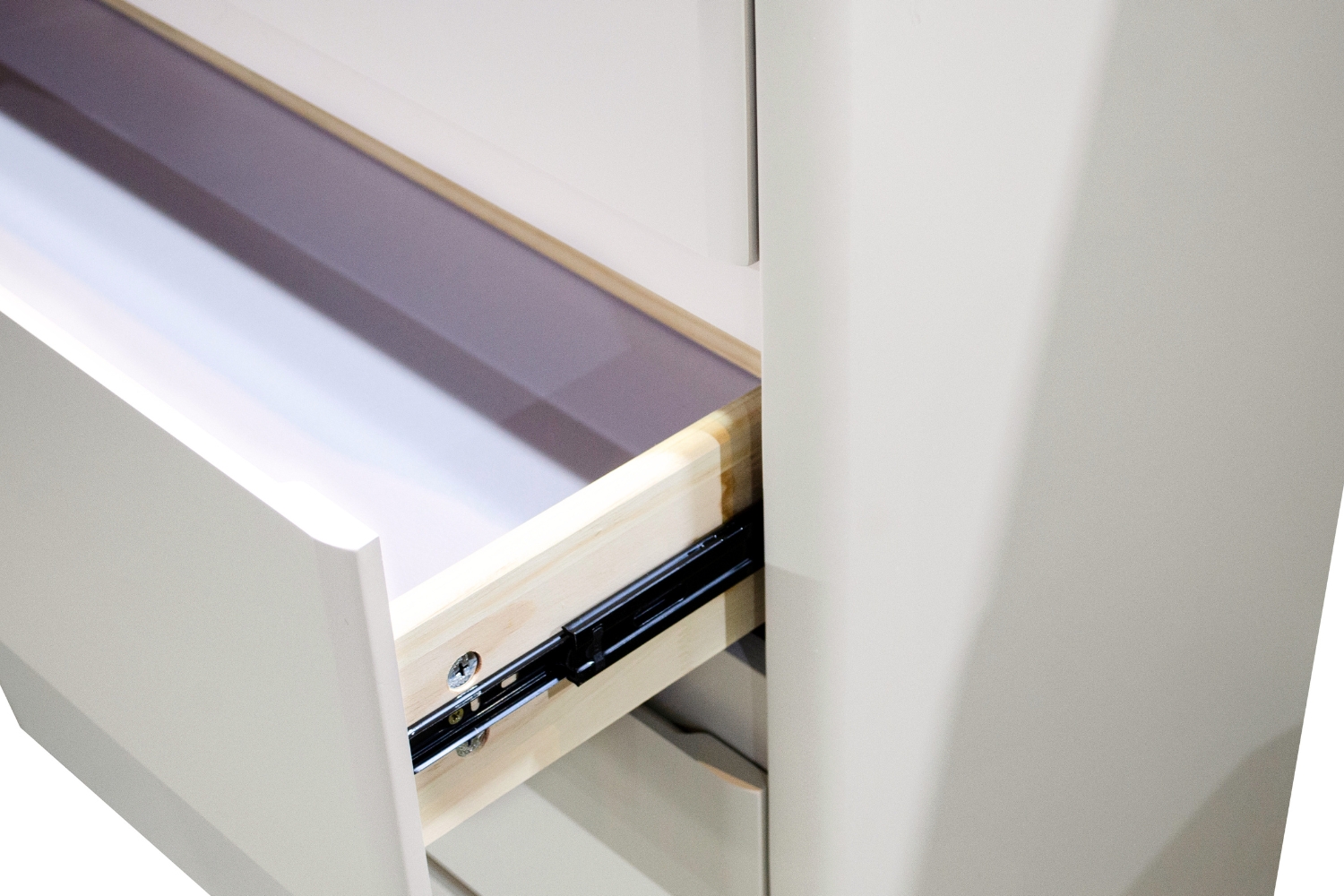 LINAS 5-Drawer Engineered Stone Top Tallboy
