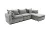 Picture of MORVIA Feather-Filled Modular Sectional Sofa (Light Grey)