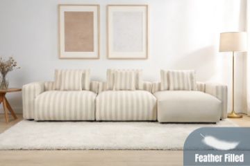 Picture of ROMINA Feather-Filled Modular Sectional Sofa Range