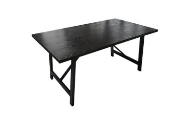 Picture of LAVON 160 Dining Table with Metal Legs