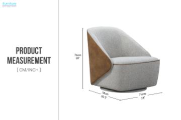 Picture of LUNO Swivel Nest Armchair/Sofa Chair