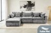 Picture of MORVIA Feather-Filled Modular Sectional Sofa (Light Grey)