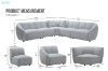 Picture of ELIO Sectional Modular Sofa Range