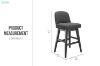 Picture of SLATE 360° Swivel Bar Chair - Each