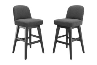 Picture of SLATE 360° Swivel Bar Chair -  2 Chairs in 1 Carton