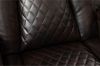 Picture of FAIRWAY Air Leather Dual Motor Reclining Sofa Range (Brown) - 2 Seat with Console & Bluetooth Speaker & Wireless Charging (2RRC)