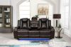 Picture of FAIRWAY Air Leather Dual Motor Reclining Sofa Range (Brown) - 3RRC+2RRC Sofa Set