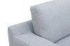 Picture of SPLENDOR Feather Filled Fabric Modular Corner Sofa (Grey)