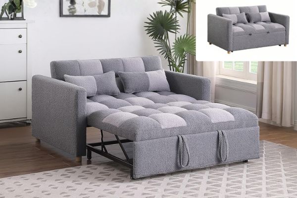 Picture of LYONS 2-Seater Pull-Out Sofa Bed with Adjustable Backrest 