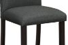 Picture of SERENO High Back Fabric Dining Chair (Charcoal Grey) - 2 Chairs in 1 Package