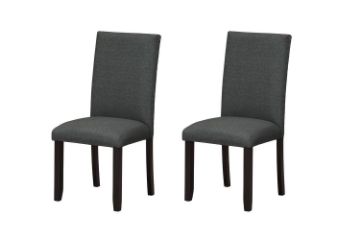 Picture of SERENO High Back Fabric Dining Chair (Charcoal Grey)
