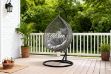 Picture of DAKOTA Rattan Outdoor Hanging Egg Chair (Grey)
