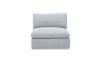 Picture of SPLENDOR Feather Filled Fabric Modular Corner Sofa (Grey)