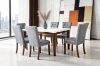 Picture of SOMMERFORD Marble Top 7PC Dining Set (White)
