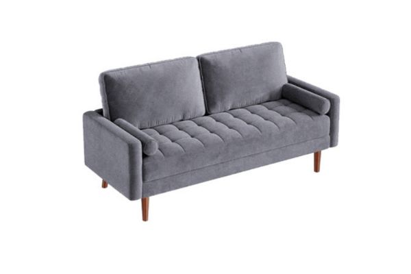 Picture of  [FLOOR MODEL CLEARANCE]  HAROLD 3 Seater Fabric Sofa (Grey) 