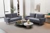 Picture of  [FLOOR MODEL CLEARANCE]  HAROLD 3 Seater Fabric Sofa (Grey) 