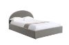 Picture of  [FLOOR MODEL CLEARANCE]  HOFFMAN Fabric Bed Frame with Gas Lift Storage (Grey) in Queen Size