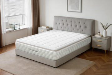 Picture of COREXA Gel Memory Foam Detachable Dual Layer 5 Zone Pocket Spring Mattress in Queen/Super King Size