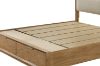 Picture of BRYDEN  Solid Wood Bed Frame with Storage Drawers - Queen Size