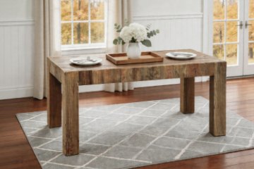 Picture of TRAVER 1.6M 100% Reclaimed Pine Wood Dining Table