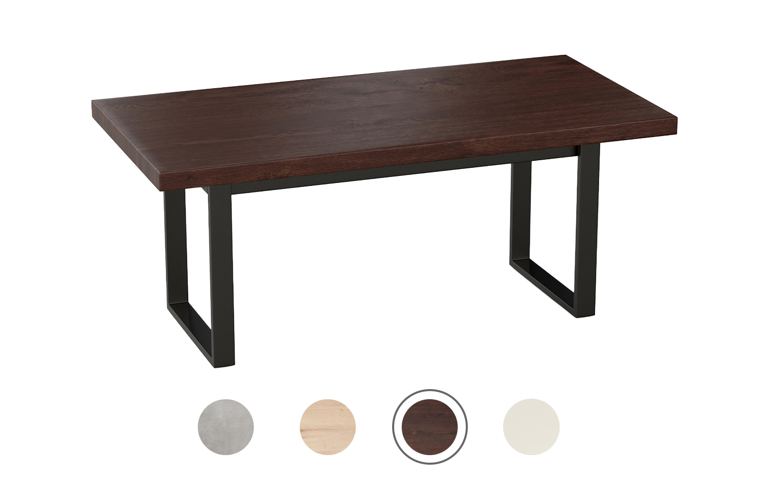 SYNERGYPLUS Modular Dining System - 160/180/200 Thick Table Top in 4 ...