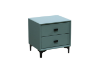 Picture of BRECON 2-Drawer Bedside Table (Blue)