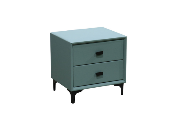 Picture of BRECON 2-Drawer Bedside Table (Blue)