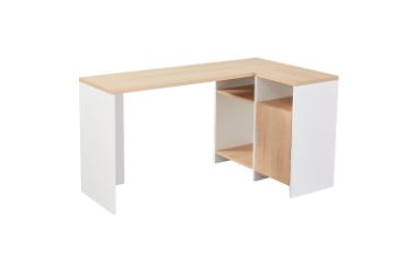Picture of VESTON 145 L-Shaped Corner Writing Desk with Storage