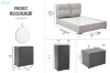 Picture of LORIEN Bedroom Combo Set - 5PC Queen