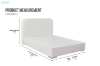 Picture of MIRORA Bed Frame - Super King Size