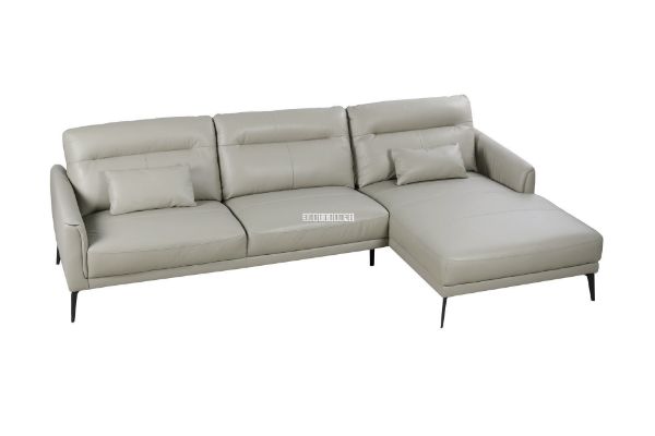 Picture of  [FLOOR MODEL CLEARANCE] DREAMDOM 100% Genuine Leather Sectional Sofa - Chaise Facing Right