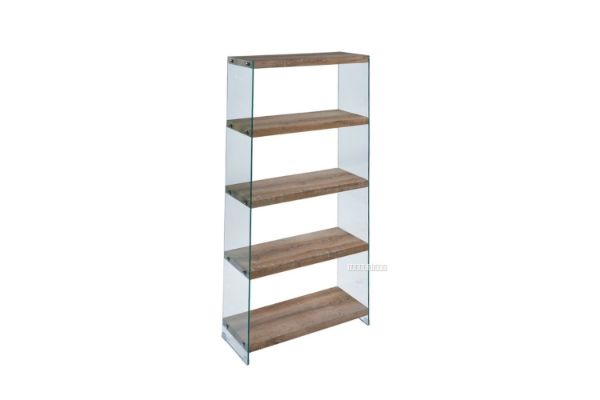 Picture of  [FLOOR MODEL CLEARANCE]  MACSEN 154x75cm Glass Display Shelf