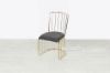 Picture of  [FLOOR MODEL CLEARANCE]  MARBELLO Gold Frame Dining Chair