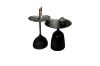 Picture of  [FLOOR MODEL CLEARANCE]  HIDA GOBLET Shaped Nesting Table Set (Black)