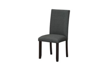 Picture of  [FLOOR MODEL CLEARANCE]  SERENO High Back Fabric Dining Chair (Charcoal Grey)