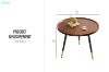Picture of  [FLOOR MODEL CLEARANCE] SAYGORE D60 Side Table (Brown)